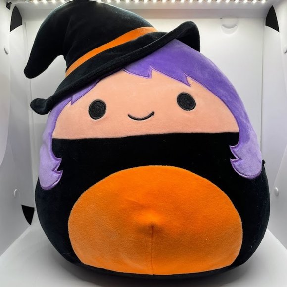 Squishmallows Other - Squishmallows 12” MADELEINE Witch Purple Orange Black Halloween Plush 2019